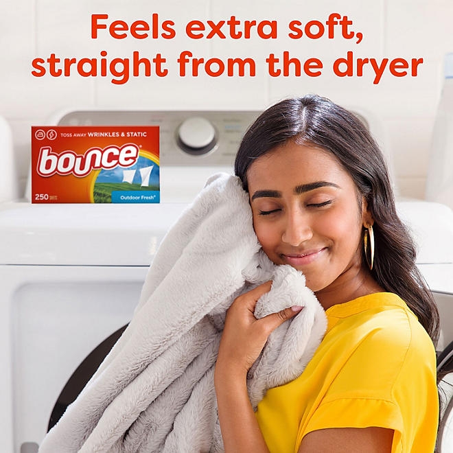 Bounce Fabric Softener Dryer Sheets, Outdoor Fresh, 320 ct. - Image 6