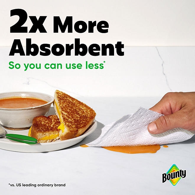 Bounty Select-A-Size 2-Ply Paper Towels, 12 Rolls, 165 sheets/roll - Image 6