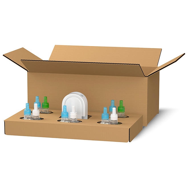 Febreze Fade Defy PLUG Air Freshener, Linen & Sky + Gain Original 1 Warmer + 5 Refills - Image 4