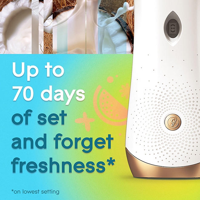Glade Automatic Spray Air Freshener, Spring Variety, 1 Device + 3 Refills, 18.6 oz - Image 5
