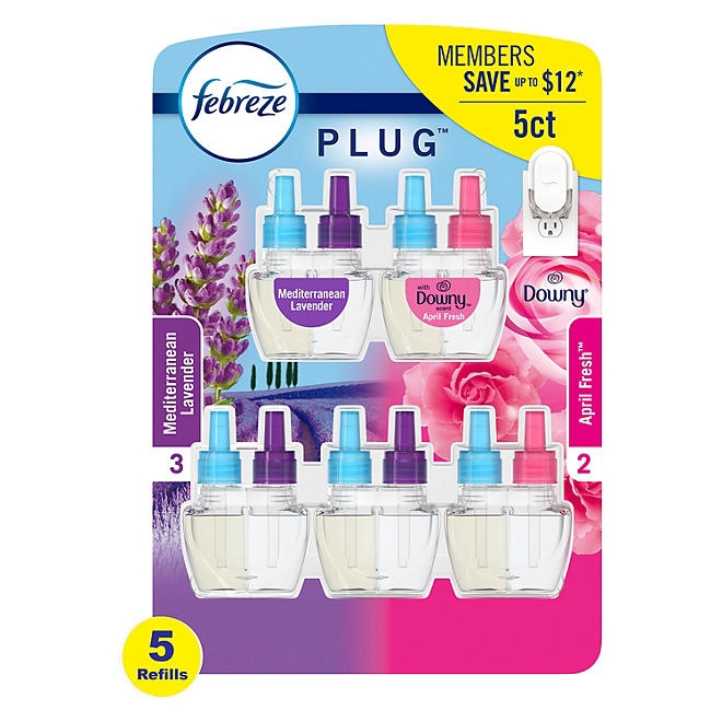 Febreze Plugs Air Freshener Refills (various scents) - Image 8