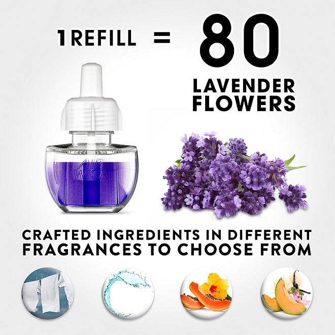 Air Wick Scented Oil Air Freshener, Fresh Linen, 9 refills - Image 9