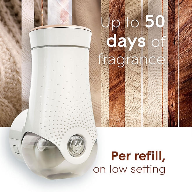 Glade PlugIns Scented Oil Refills, Cashmere Woods, 9 refills - Image 4