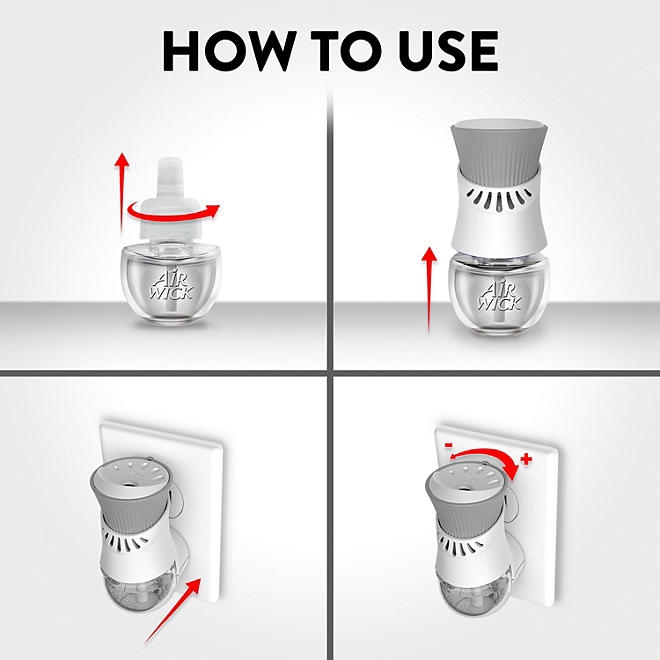 Air Wick Scented Oil Air Freshener, Ocean Spray, 9 refills - Image 7