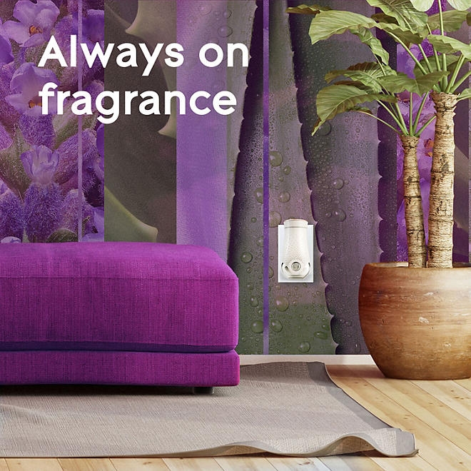 Glade PlugIns Scented Oil Refills, Tranquil Lavender & Aloe, 9 refills - Image 4