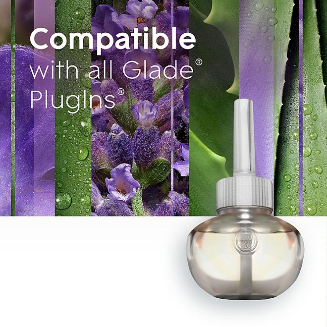 Glade PlugIns Scented Oil Refills, Tranquil Lavender & Aloe, 9 refills - Image 11
