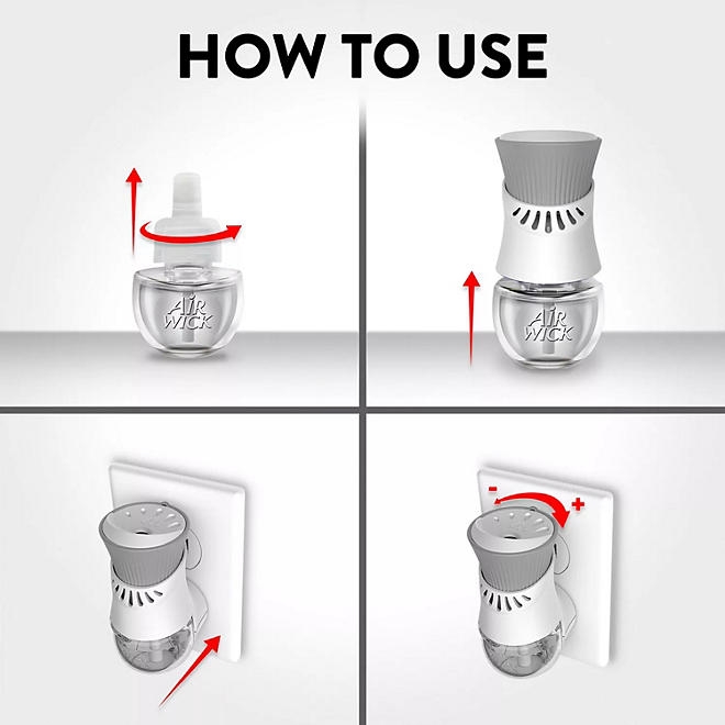 Air Wick Scented Oil Air Freshener Kit, Hawaii, 2 Warmers + 7 Refills - Image 5