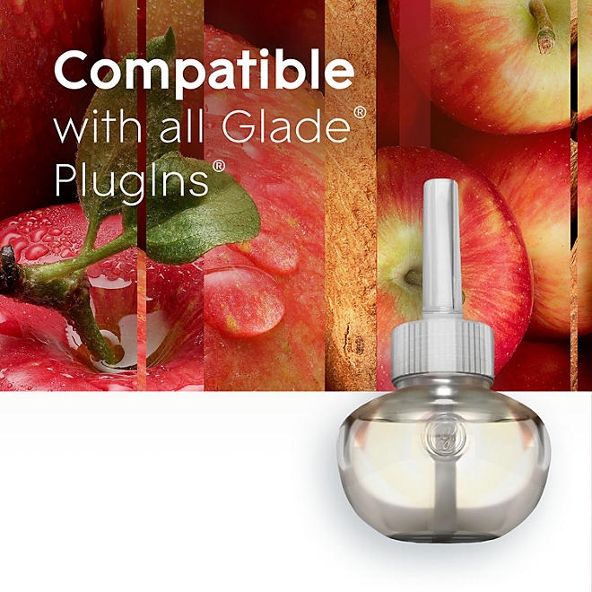 Glade PlugIns Scented Oil Refills, Apple Cinnamon, 9 refills - Image 11