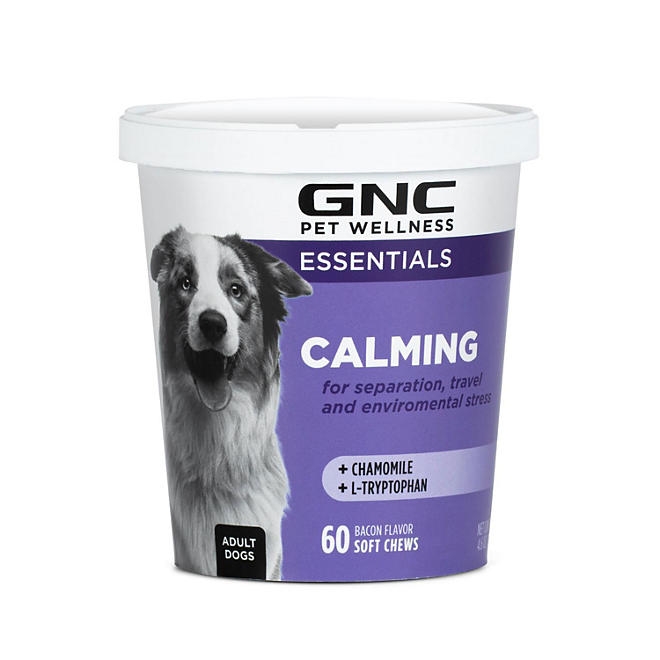 GNC Pets, Bacon Flavored, Calming Soft Chew Dog Supplements, 180 ct. - Image 3