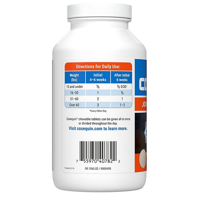 Nutramax Cosequin Maximum Strength Joint Health Dog Supplement with MSM and Hyaluronic Acid, 180 ct. - Image 4