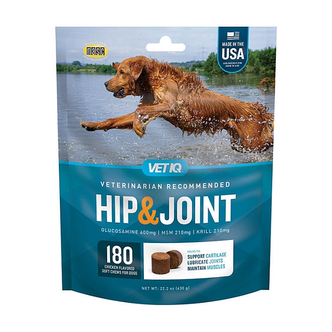 VETIQ Maximum Strength Hip & Joint Soft Dog Chews, Chicken Flavored, 180 ct. - Image 2