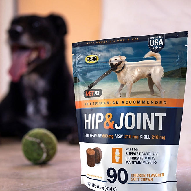 VETIQ Maximum Strength Hip & Joint Soft Dog Chews, Chicken Flavored, 180 ct. - Image 9