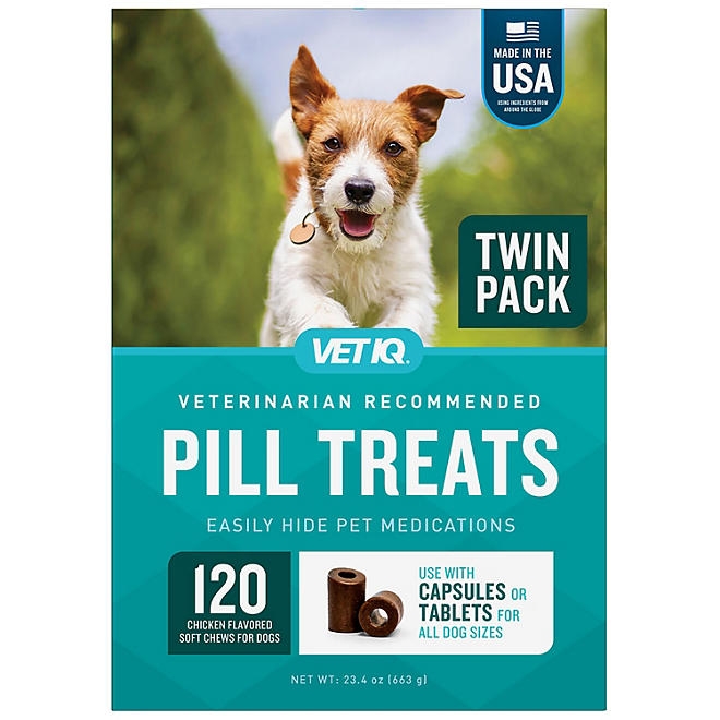 VETIQ Soft Chew Pill Treats, Chicken Flavored, 60 ct., 2pk. - Image 2