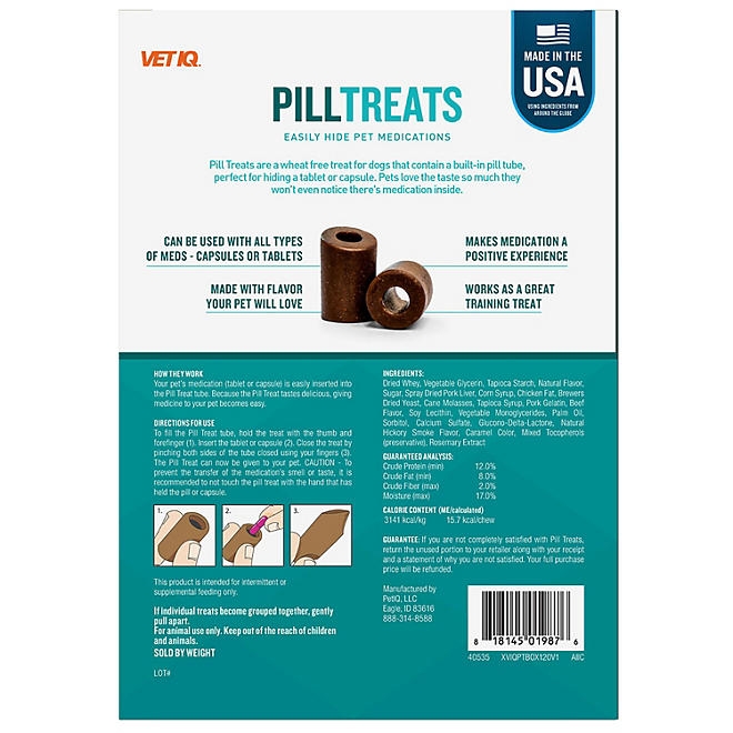 VETIQ Soft Chew Pill Treats, Chicken Flavored, 60 ct., 2pk. - Image 4