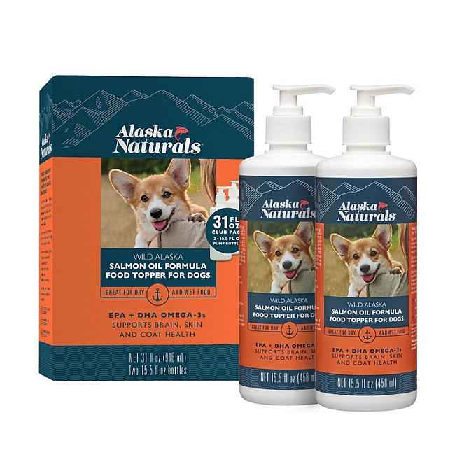 Alaska Naturals Salmon Oil, 15.5 fl. oz., 2pk. - Image 2