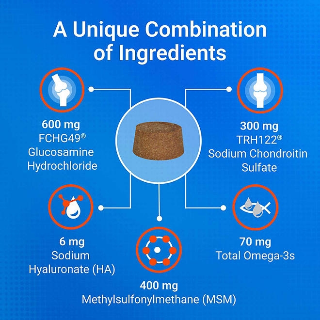 Nutramax Cosequin Joint Health Supplement for Dogs with Glucosamine, Chondroitin, MSM, Omega-3's and HA, 150 Soft Chews - Image 7