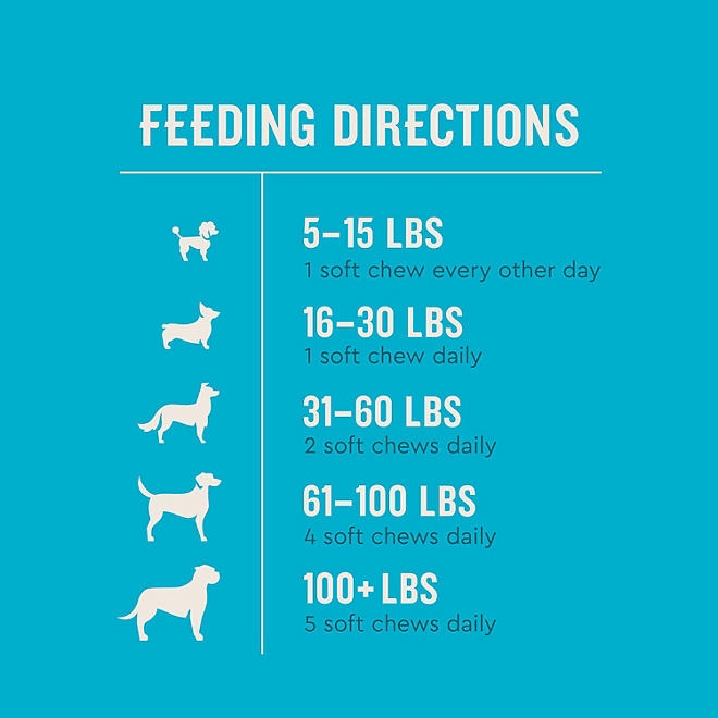 VETIQ Probiotic Soft Dog Chews, Hickory Smoke Flavored 60 ct., 2 pk. - Image 7