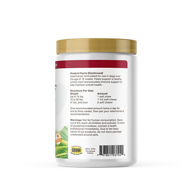 NaturVet, Cranberry Relief Plus Echinacea Soft Chews for Dogs, 120 ct. - Image 4