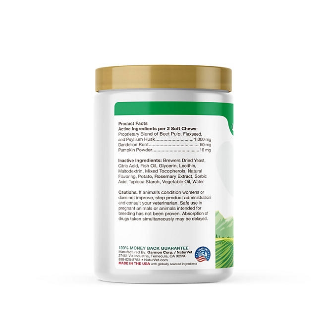NaturVet, No Scoot with Pumpkin, Soft Chews for Dogs, 120 ct. - Image 3