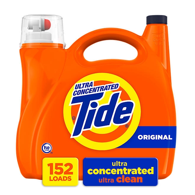 Tide Liquid Laundry Detergent, Original, 152 loads, 170 fl. oz. - Image 2