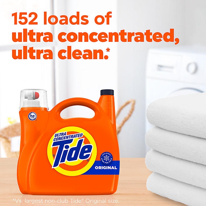 Tide Liquid Laundry Detergent, Original, 152 loads, 170 fl. oz. - Image 8