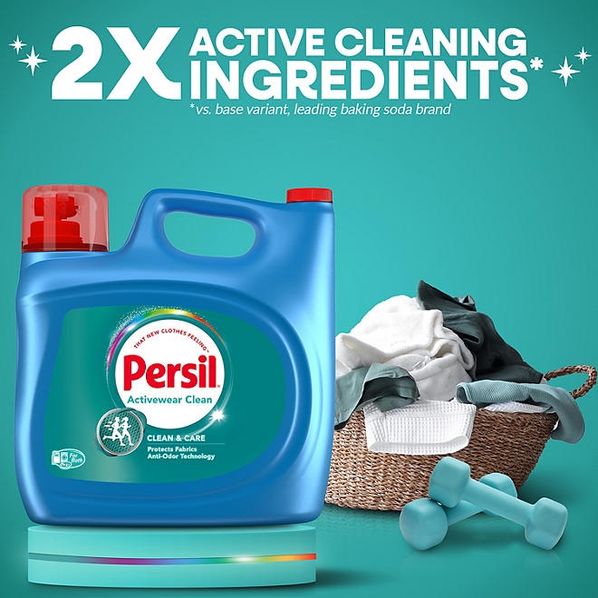 Persil Activewear Clean Liquid Laundry Detergent, 120 loads, 240 fl. oz. - Image 6