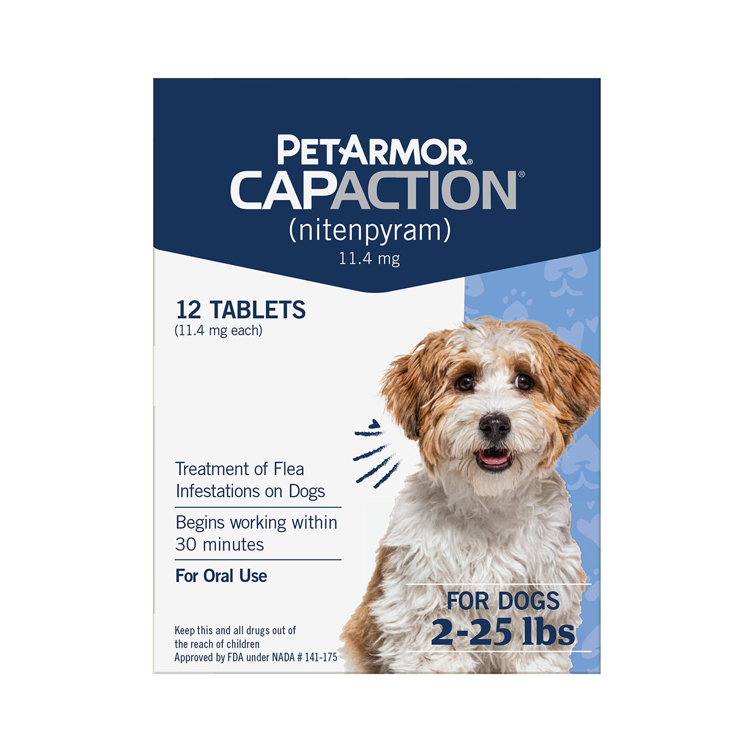 PetArmor CapAction Flea Tabs for Dogs, 12 ct., Choose Size - Image 2