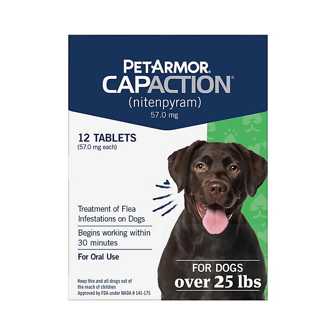 PetArmor CapAction Flea Tabs for Dogs, 12 ct., Choose Size - Image 11