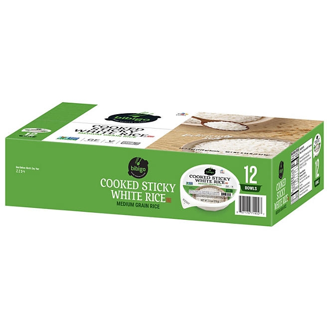 Bibigo Korean Style Cooked Sticky White Rice Bowl, 7.4 oz., 12 pk. - Image 9