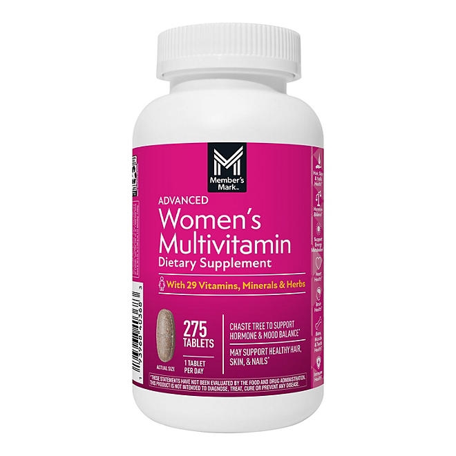 Member's Mark Advanced Women's Multivitamin Tablets, 275 ct. - Image 2