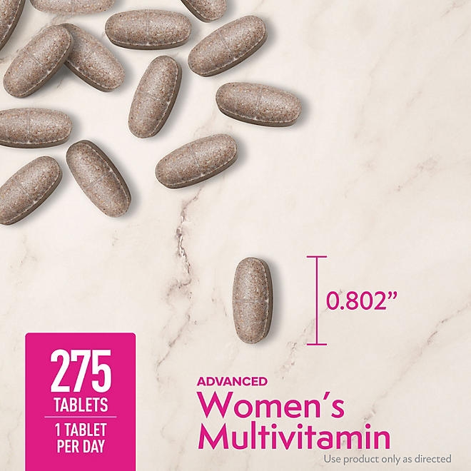 Member's Mark Advanced Women's Multivitamin Tablets, 275 ct. - Image 4