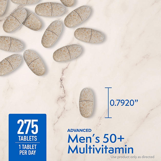 Member's Mark Advanced Men's 50+ Multivitamin Tablets, 275 ct. - Image 4