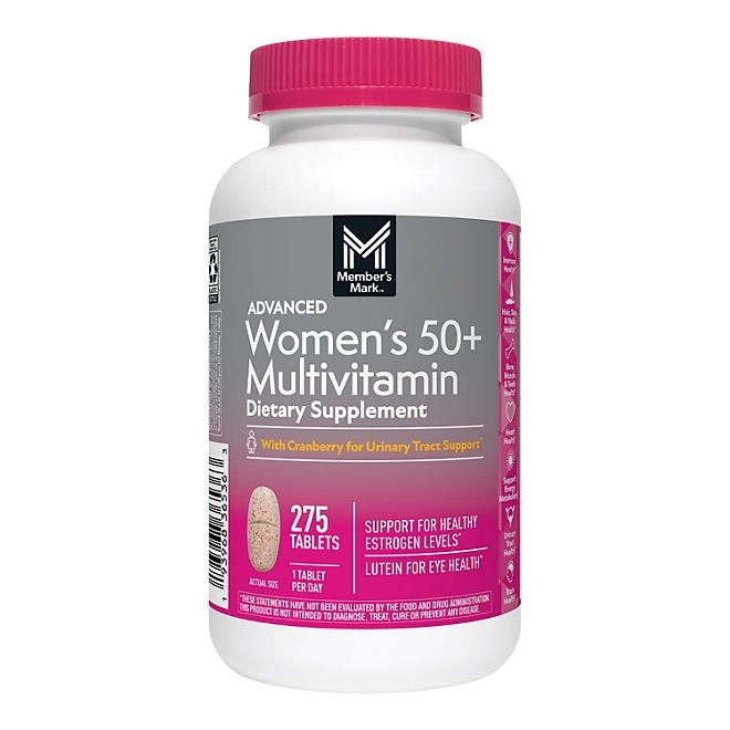 Member's Mark Advanced Women's 50+ Multivitamin Tablets, 275 ct. - Image 2