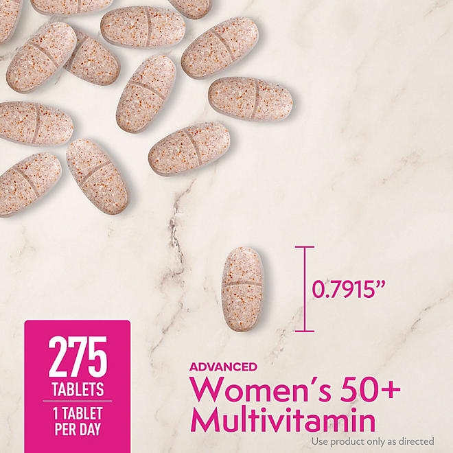 Member's Mark Advanced Women's 50+ Multivitamin Tablets, 275 ct. - Image 4