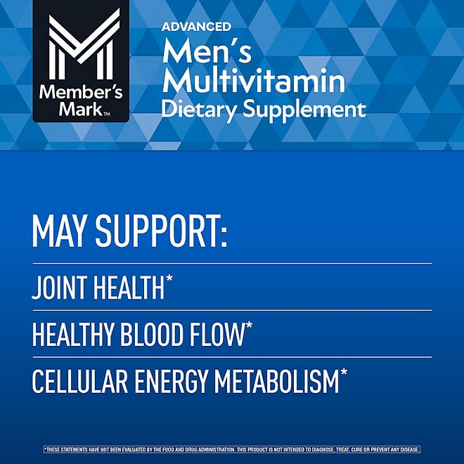 Member's Mark Advanced Men's Multivitamin Tablets, 275 ct. - Image 5