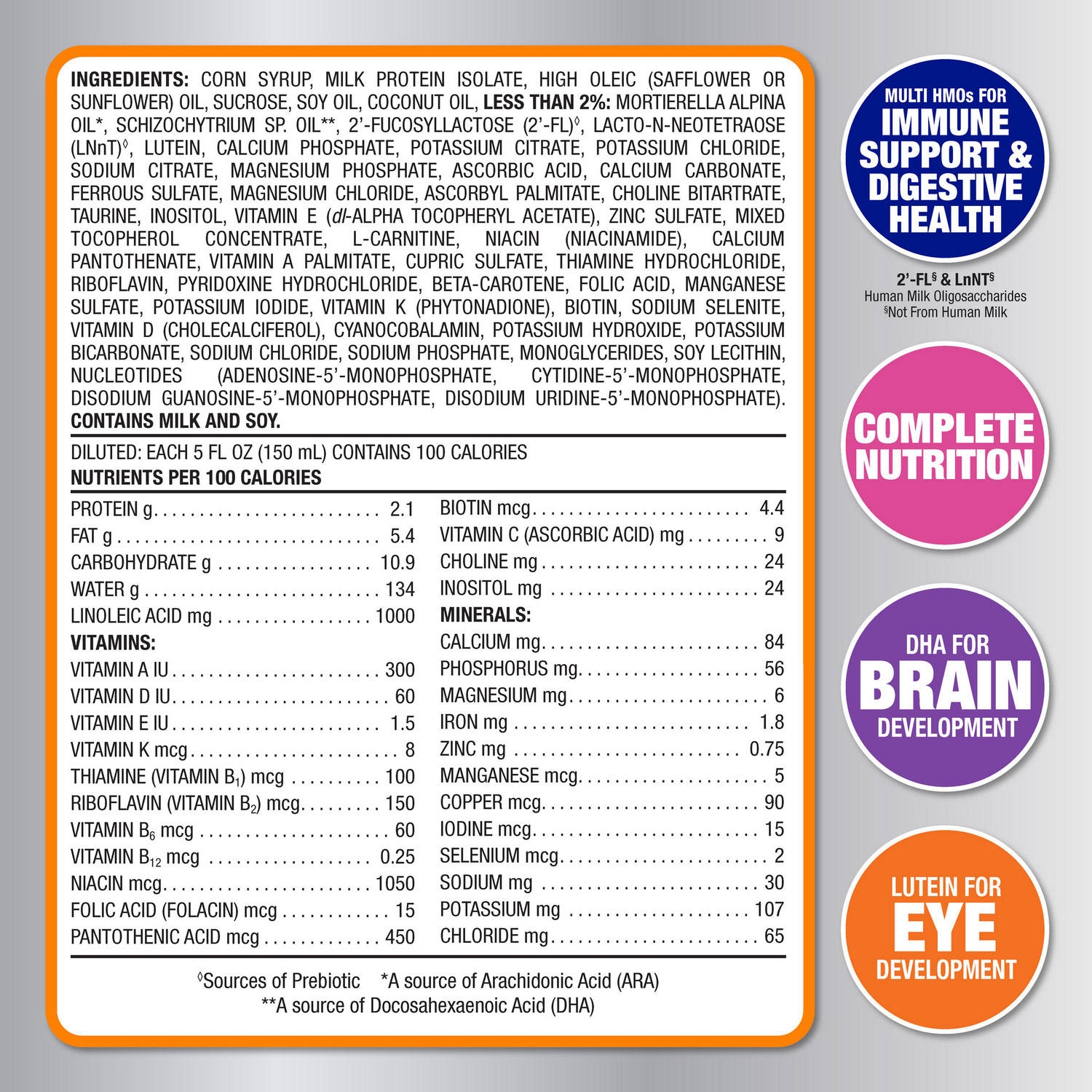 Member's Mark Sensitivity Premium Baby Formula, Choose Size - Image 5