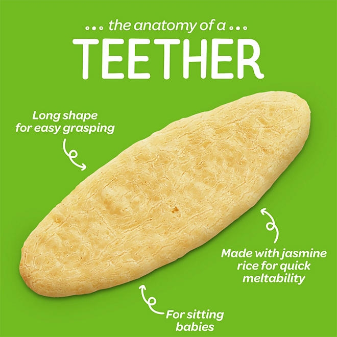 HappyBABY Organics Teething Wafers, Variety Pack, 36 ct. - Image 4