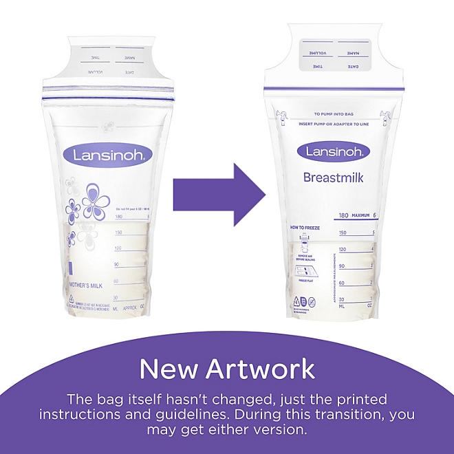 Lansinoh Breastmilk Storage Bags, 100 ct. - Image 6