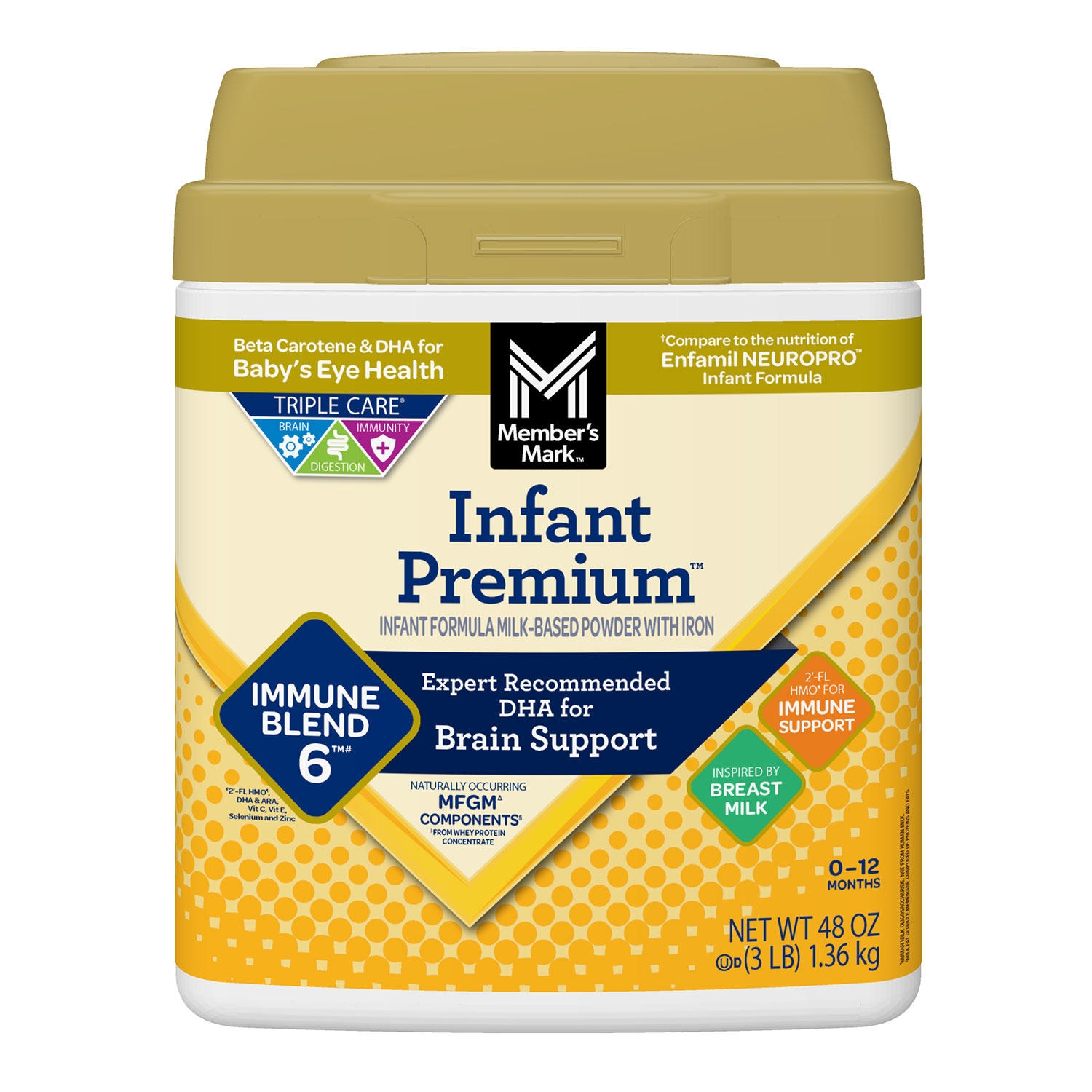 Member's Mark, Infant Premium, Infant Formula, Choose Size - Image 2