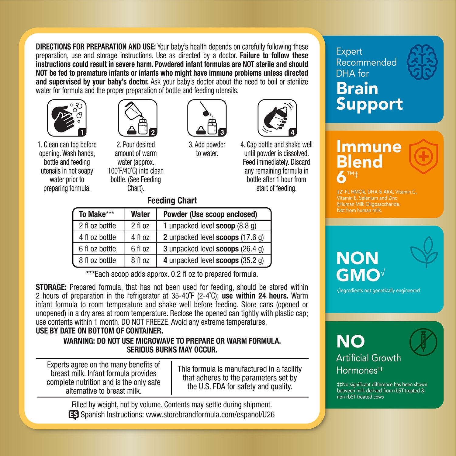 Member's Mark, Infant Premium, Infant Formula, Choose Size - Image 5