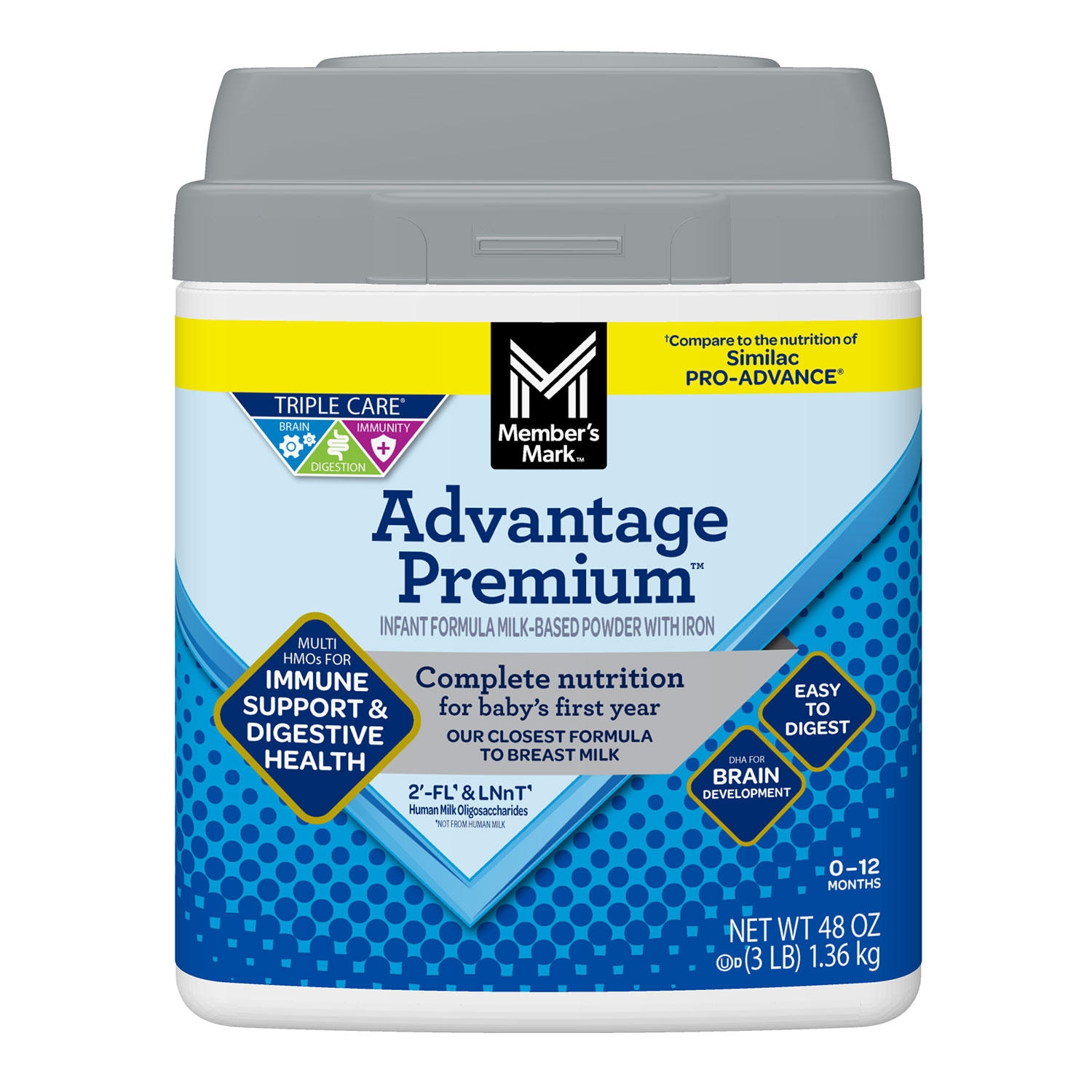 Member's Mark, Advantage Premium, Infant Formula, Choose Size - Image 2