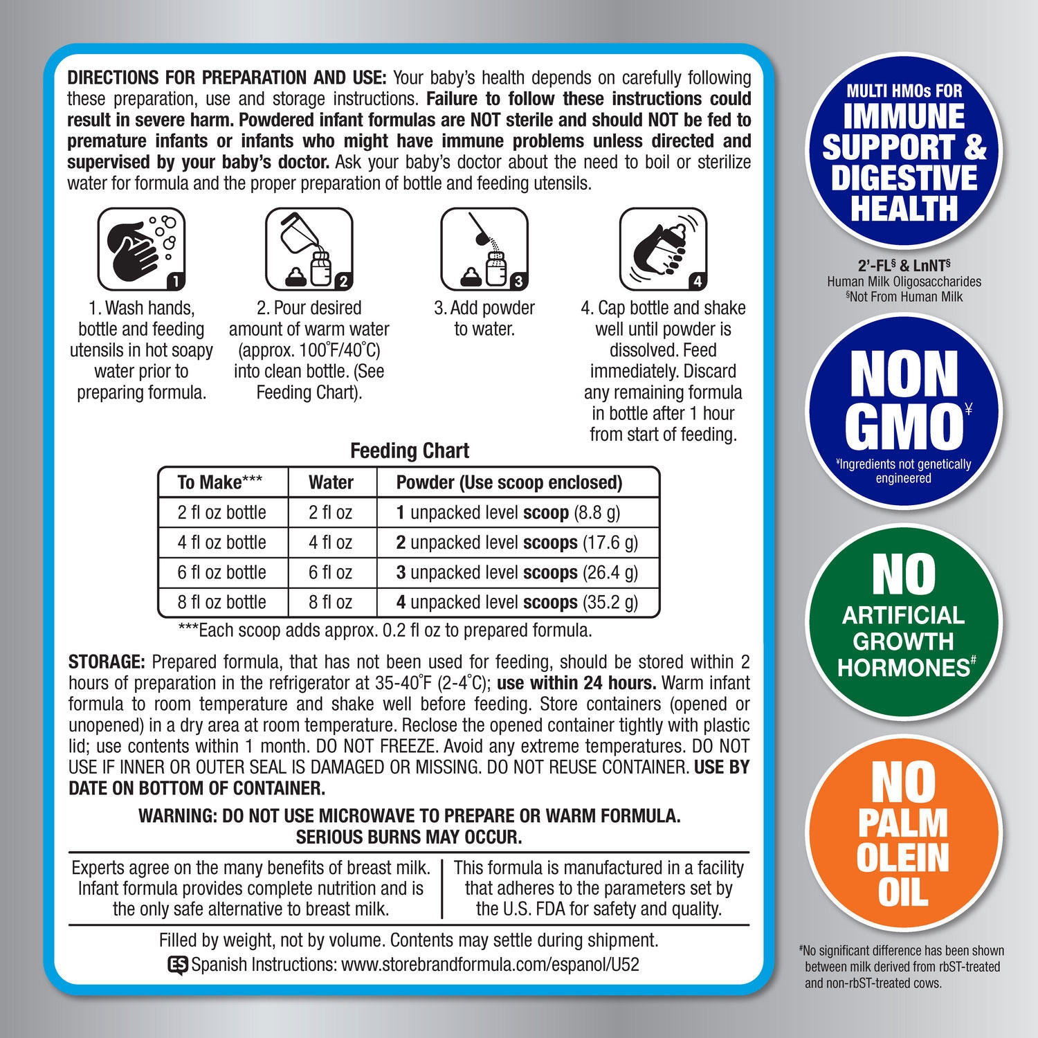 Member's Mark, Advantage Premium, Infant Formula, Choose Size - Image 5