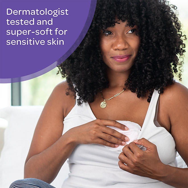 Lansinoh Stay-Dry Leak-Proof Nursing Pads, 100 ct. - Image 7