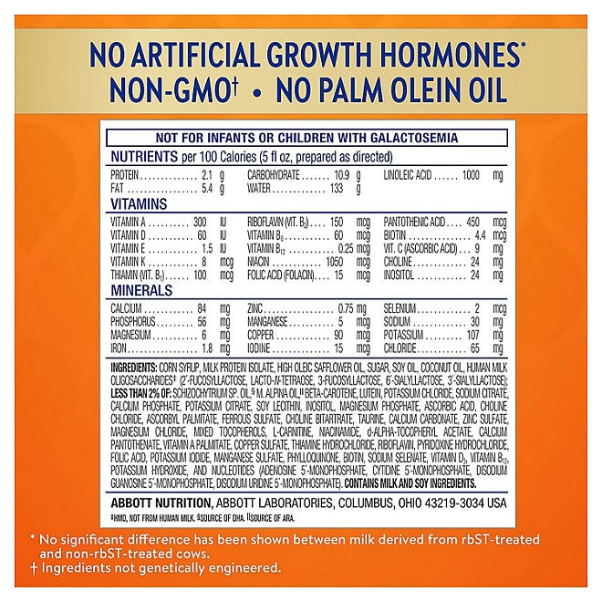 Similac 360 Total Care Infant Sensitive Powder Formula, 40 oz. - Image 4