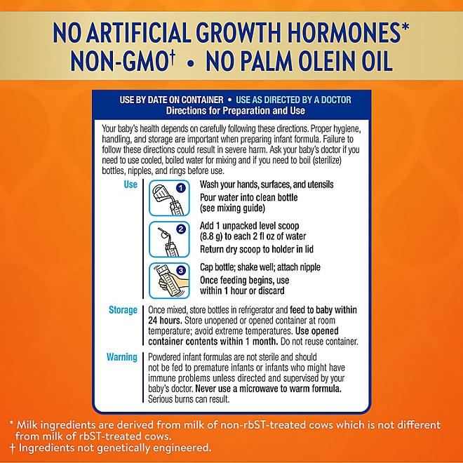 Similac 360 Total Care Infant Sensitive Powder Formula, 40 oz. - Image 7