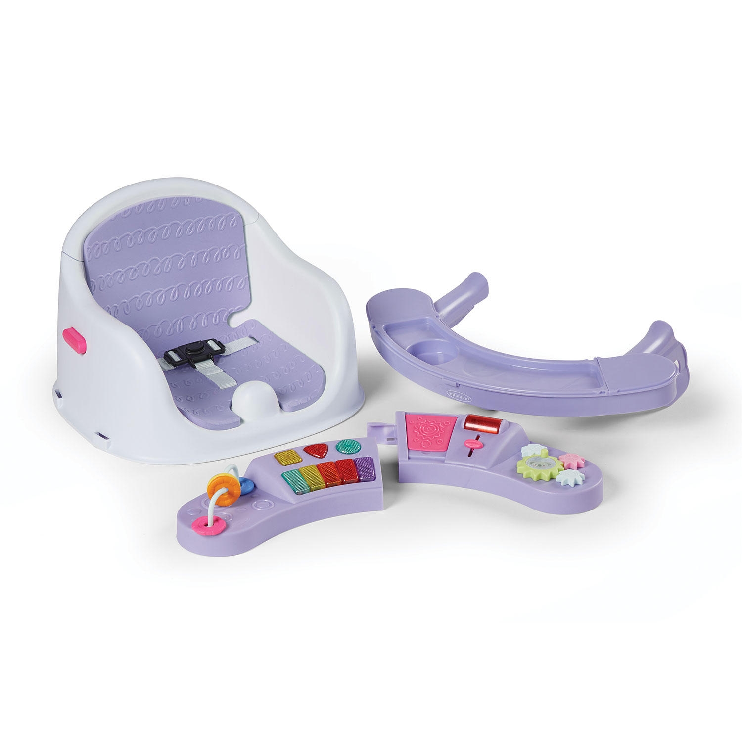 Infantino Music and Lights 3-in-1 Discovery Seat and Booster, Choose Color - Image 9