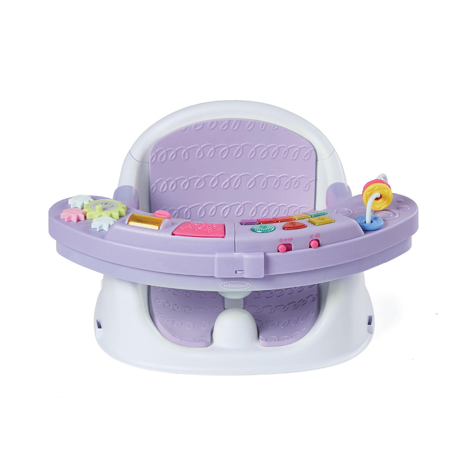 Infantino Music and Lights 3-in-1 Discovery Seat and Booster, Choose Color - Image 10