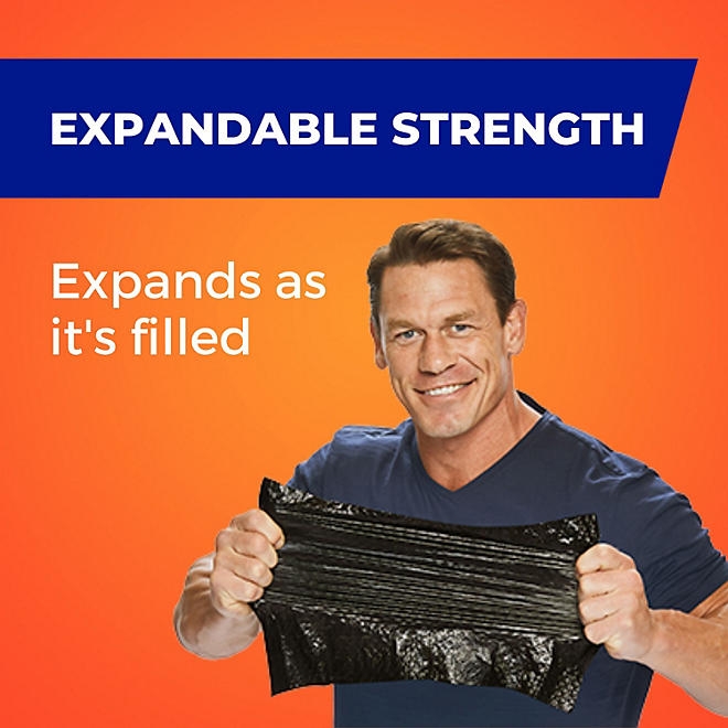 Hefty Ultra Strong Drawstring Trash Bags, Unscented 33 gal., 90 ct. - Image 4