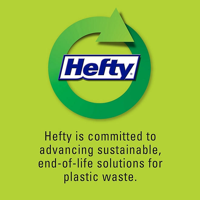 Hefty Ultra Strong Drawstring Trash Bags, Unscented 33 gal., 90 ct. - Image 7