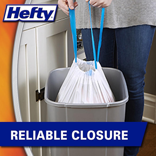 Hefty Ultra Strong Kitchen Drawstring Trash Bags 13 gal., 150 ct. - Image 4